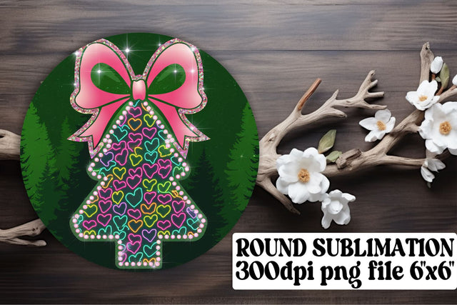 ideal for stylish keychain designs! , Elegant circle PNGs, Neon Xmas Sublimation afrosvg 