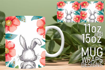 ideal for sublimation creativity! , Beautiful mug wraps, Easter Sublimation HoodArtCraft 