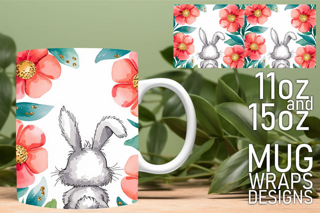 ideal for sublimation creativity! , Beautiful mug wraps, Easter Sublimation HoodArtCraft 