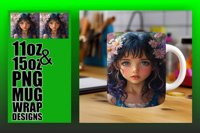ideal for sublimation creativity! , Beautiful mug wraps, Fairy Sublimation HoodArtCraft 