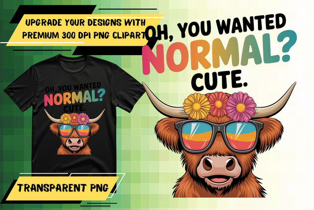 ideal for sublimation , Distinct PNG designs, Funny Cow Sublimation HoodArtCraft 