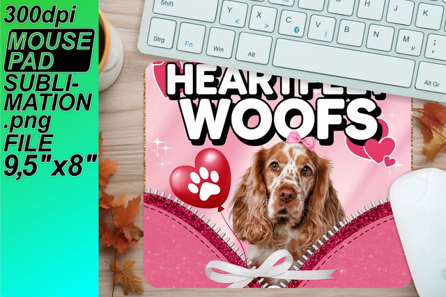 ideal for sublimation! , Gorgeous mouse pad templates, Valentines Sublimation HoodArtCraft 