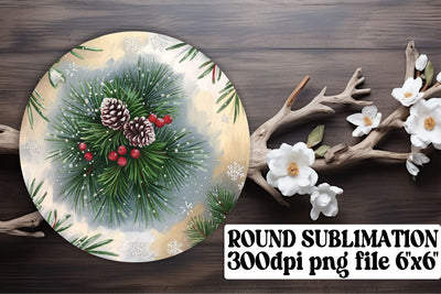 ideal for sublimation keychain use! , Stylish circle designs, Christmas Sublimation afrosvg 