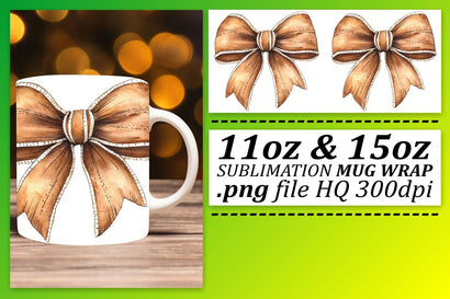 ideal for your drinkware collection! , Stylish mug designs, Bow Sublimation afrosvg 