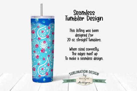If I Cant Bring My Dog 20oz Seamless Tumbler Wrap - Dog Lover Sublimation Ewe-N-Me Designs 