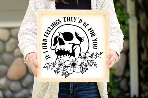 If I Had Feelings Theyd Be For You SVG Bundle SVG Regulrcrative 