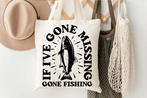 if ive gone missing gone fishing SVG Design SVG Regulrcrative 