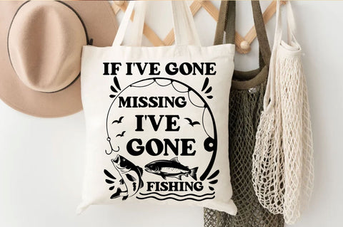 if ive gone missing ive gone fishing SVG Design SVG Regulrcrative 