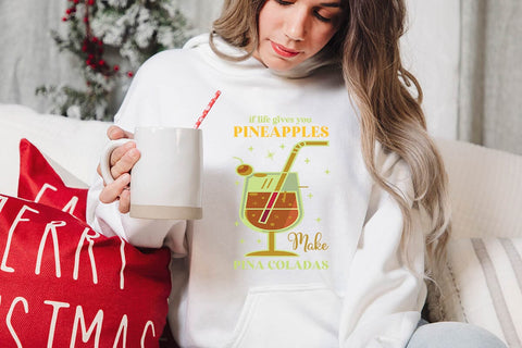 if life gives you pineapples make pina coladas SVG Angelina750 