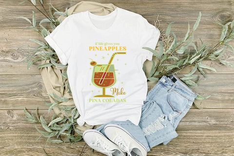 if life gives you pineapples make pina coladas SVG Angelina750 