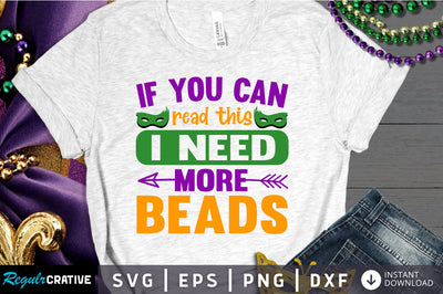 if you can read this i need more beads Svg Design SVG Regulrcrative 