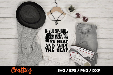 if you sprinkle when you tinkle people SVG Design SVG Designangry 