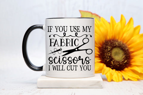 If you use my fabric scissors i will cut you SVG design SVG Regulrcrative 