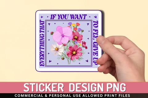 If you want Sticker Design Sublimation Regulrcrative 