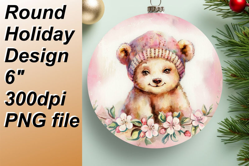 ignite your creativity., Gorgeous round designs for captivating keychains, Animals Sublimation HoodArtCraft 