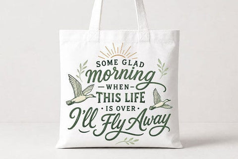 I'll Fly Away Christian Faith PNG Inspirational Religious Digital Download SVG BillahCrafts 