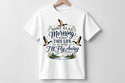 I'll Fly Away PNG | Christian Faith Sublimation Design Download SVG BillahCrafts 