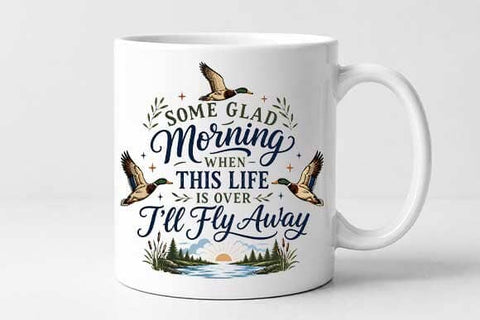 I'll Fly Away PNG | Christian Faith Sublimation Design Download SVG BillahCrafts 