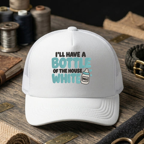 I’ll Have a Bottle of the House White Embroidery Design – Funny Baby Milk Bottle Machine Embroidery File Embroidery/Applique DESIGNS PatternFeed8 