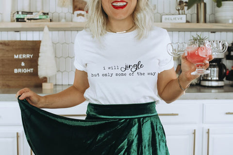 I'll Jingle But Only Some Of The Way SVG SVG Pickled Thistle Creative 