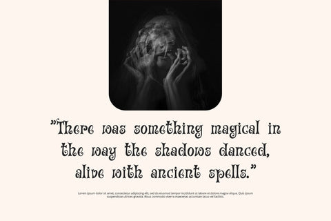 Illusion Thread - Display Font Font Alpaprana Studio 