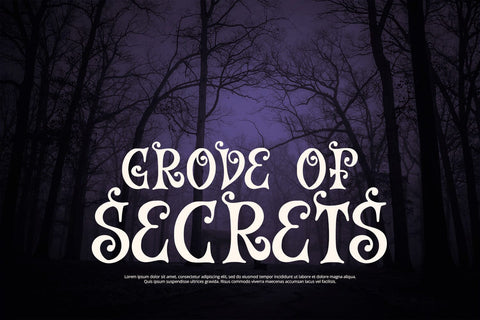 Illusion Thread - Display Font Font Alpaprana Studio 