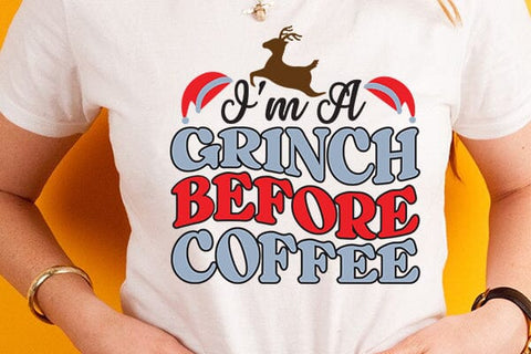 Im a grinch before coffee SVG Angelina750 