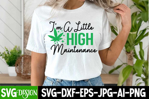 I'm a little High Maintenance SVG Design ,I'm a little High Maintenance Sublimation PNG SVG BlackCatsMedia 