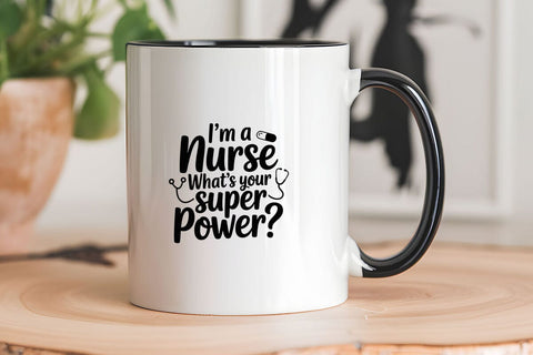 im a nurse whats your super power SVG Angelina750 