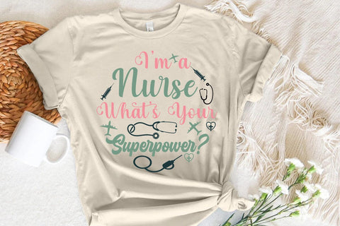 Im a nurse whats your superpower SVG Angelina750 