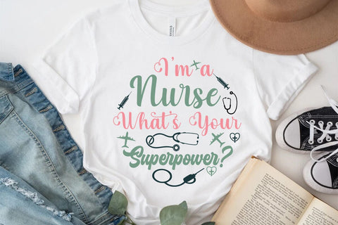 Im a nurse whats your superpower SVG Angelina750 