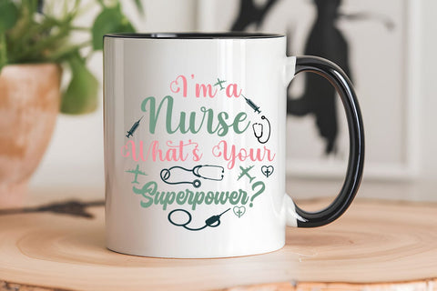 Im a nurse whats your superpower SVG Angelina750 