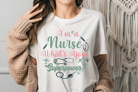 Im a nurse whats your superpower SVG Angelina750 
