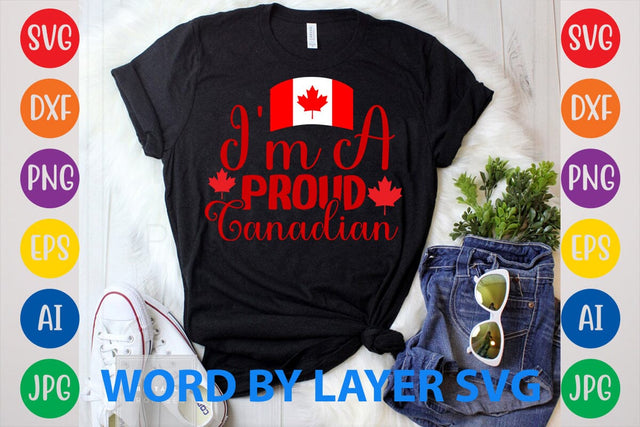 I'm A Proud Canadian svg design SVG Rafiqul20606 