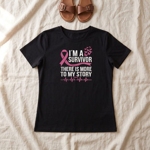 I'm a Survivor Breast Cancer Embroidery Design – Pink Ribbon Butterfly Cancer Survivor Inspirational Machine Embroidery File Embroidery/Applique DESIGNS PatternFeed8 