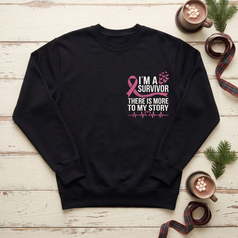 I'm a Survivor Breast Cancer Embroidery Design – Pink Ribbon Butterfly Cancer Survivor Inspirational Machine Embroidery File Embroidery/Applique DESIGNS PatternFeed8 