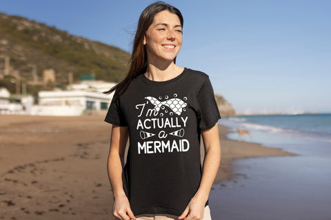 I'm Actually a Mermaid SVG Design SVG CraftLabSVG 