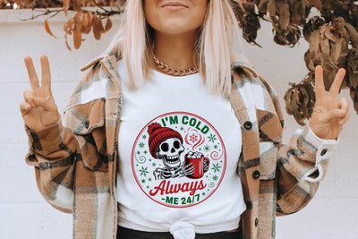 I'm Always Cold Me 247 SVG Angelina750 