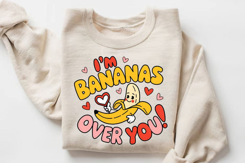 I'm bananas over you Sublimation Design Sublimation Regulrcrative 