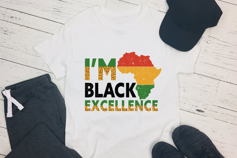 I'm Black Excellence - Sublimation Transfer Sublimation CraftLabSVG 