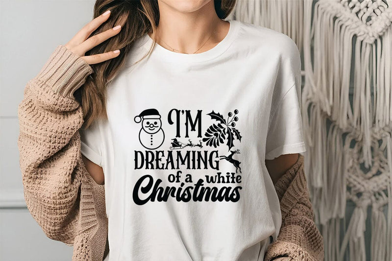 Im dreaming of a white christmas SVG Angelina750 