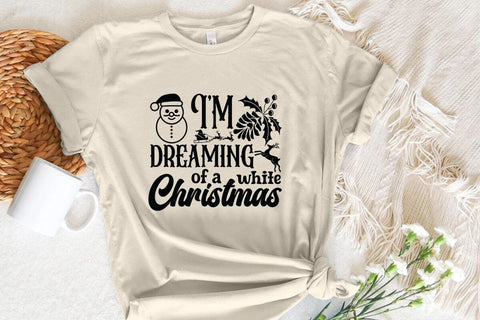 Im dreaming of a white christmas SVG Angelina750 
