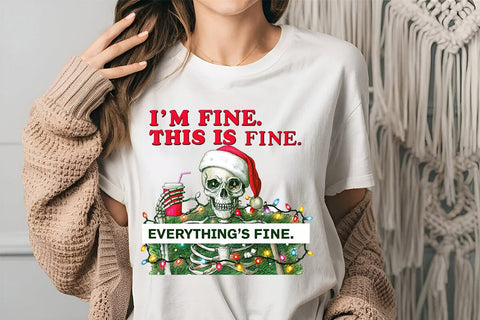 i'm fine. this is fine. everything's fine (3) SVG Angelina750 