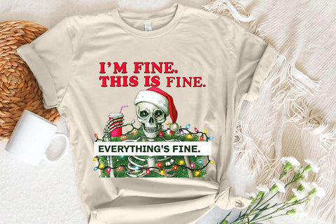 i'm fine. this is fine. everything's fine (3) SVG Angelina750 