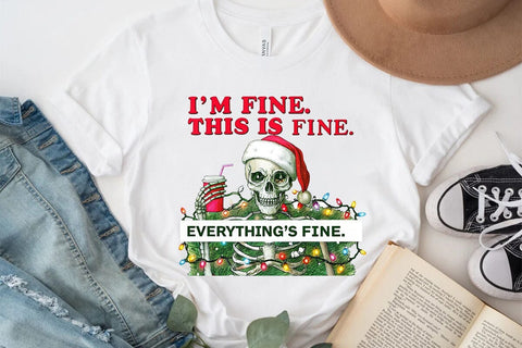 i'm fine. this is fine. everything's fine (3) SVG Angelina750 