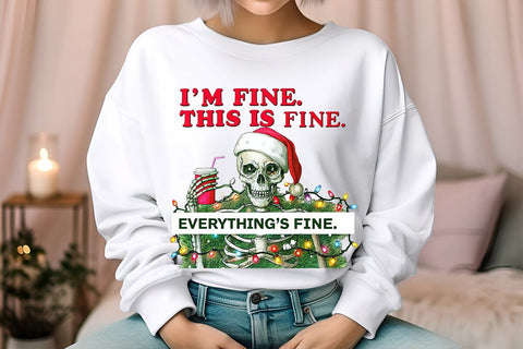 i'm fine. this is fine. everything's fine (3) SVG Angelina750 
