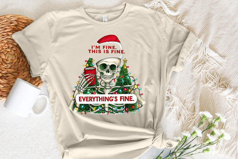 i'm fine. this is fine. everything's fine (5) SVG Angelina750 