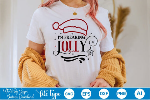 i'm freaking jolly SVG Design SVGs,Quotes and Sayings,Food & Drink,On Sale, Print & Cut SVG DesignPlante 503 