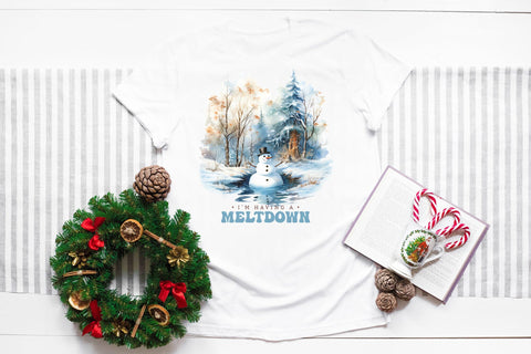 I'm Having a Meltdown | Winter PNG Sublimation Sublimation CraftLabSVG 