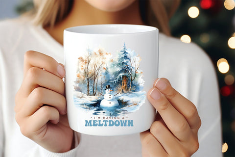 I'm Having a Meltdown | Winter PNG Sublimation Sublimation CraftLabSVG 